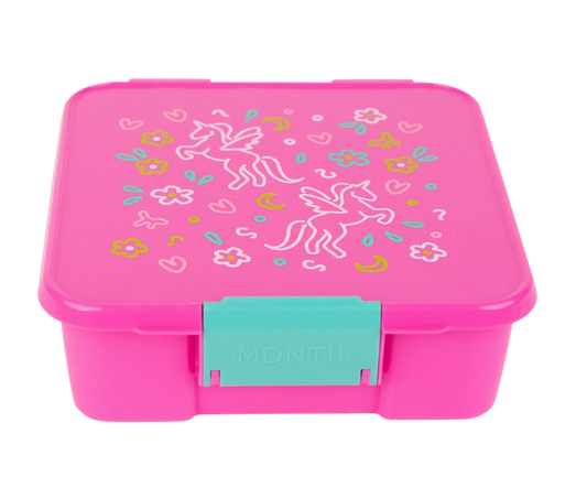 MontiiCo Bento Five Lunchbox - Unicorn Magic