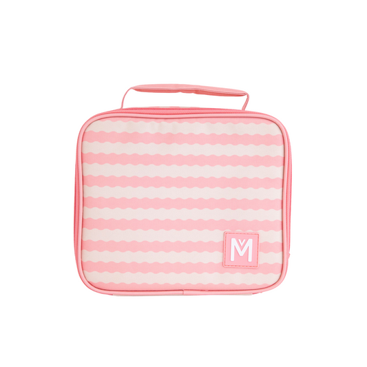 MontiiCo Medium Lunch Bag - Ripple Camellia