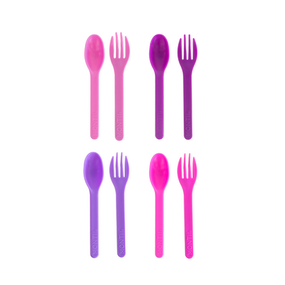 MontiiCo Out & About Cutlery Set - Assorted Colours