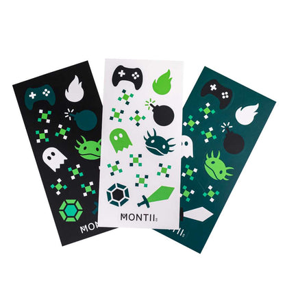 MontiiCo Bento 5 & Bento 2 with Sticker Set Bundle - Game On