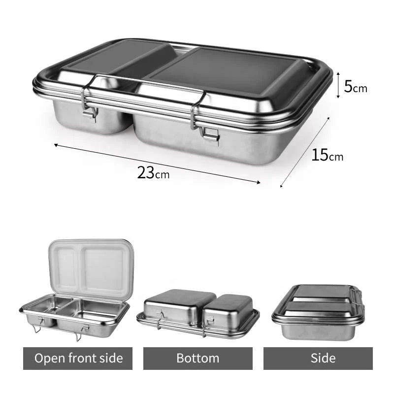 Ecococoon Stainless Steel Bento 2 - Assorted Colours