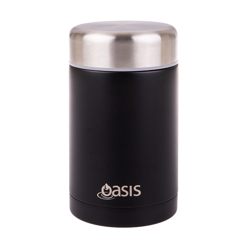 Oasis 450ml Stainless Steel Food Flask - Assorted Colours