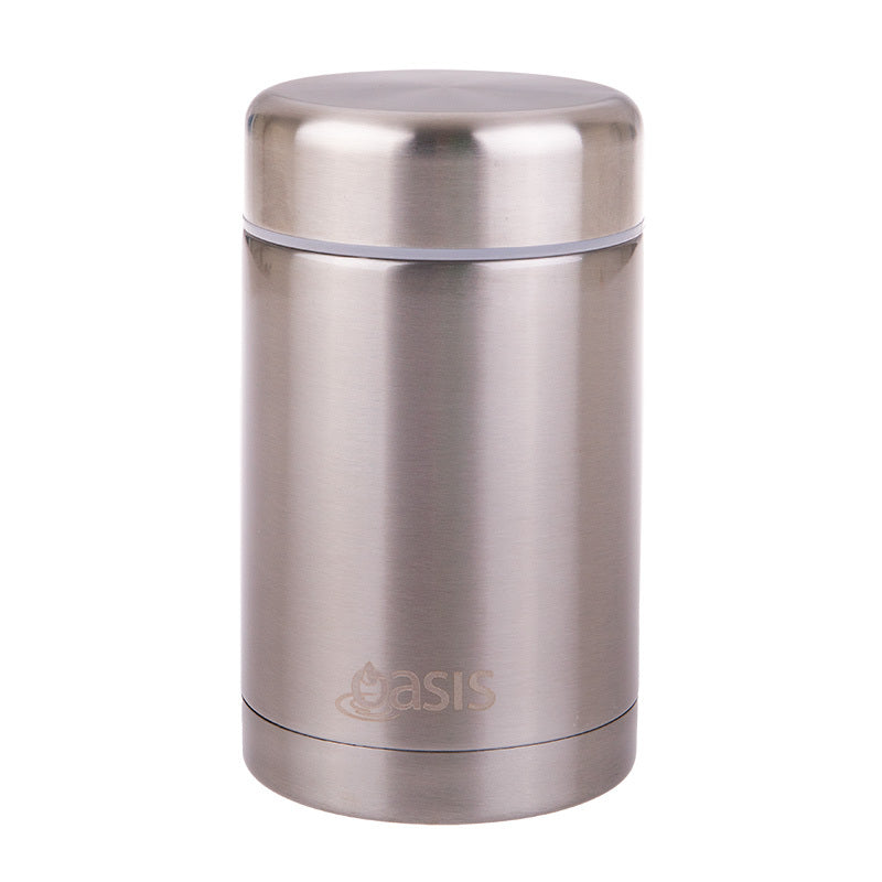 Oasis 450ml Stainless Steel Food Flask - Assorted Colours