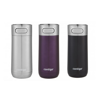 Contigo Luxe Autoseal 354ml Stainless Steel Insulated Mug - Assorted Colours