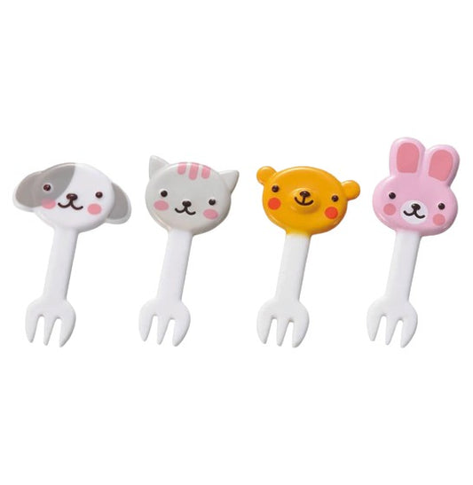 Torune Food Picks / Forks - Bunny, Bear, Dog & Cat