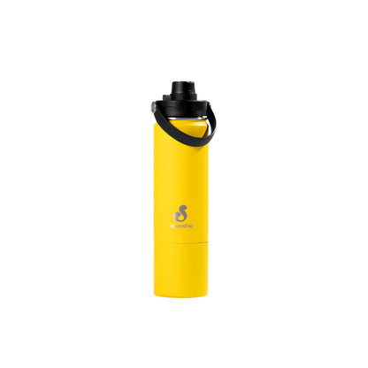 Smooshie 500ml Insulated Drink Bottle & Snack Cup - Pineapple