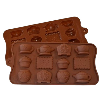 Tea Party Silicone Tray