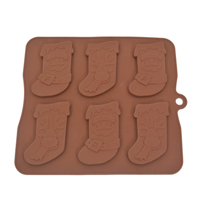 Christmas Stocking Silicone Tray