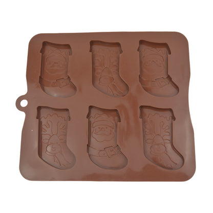 Christmas Stocking Silicone Tray