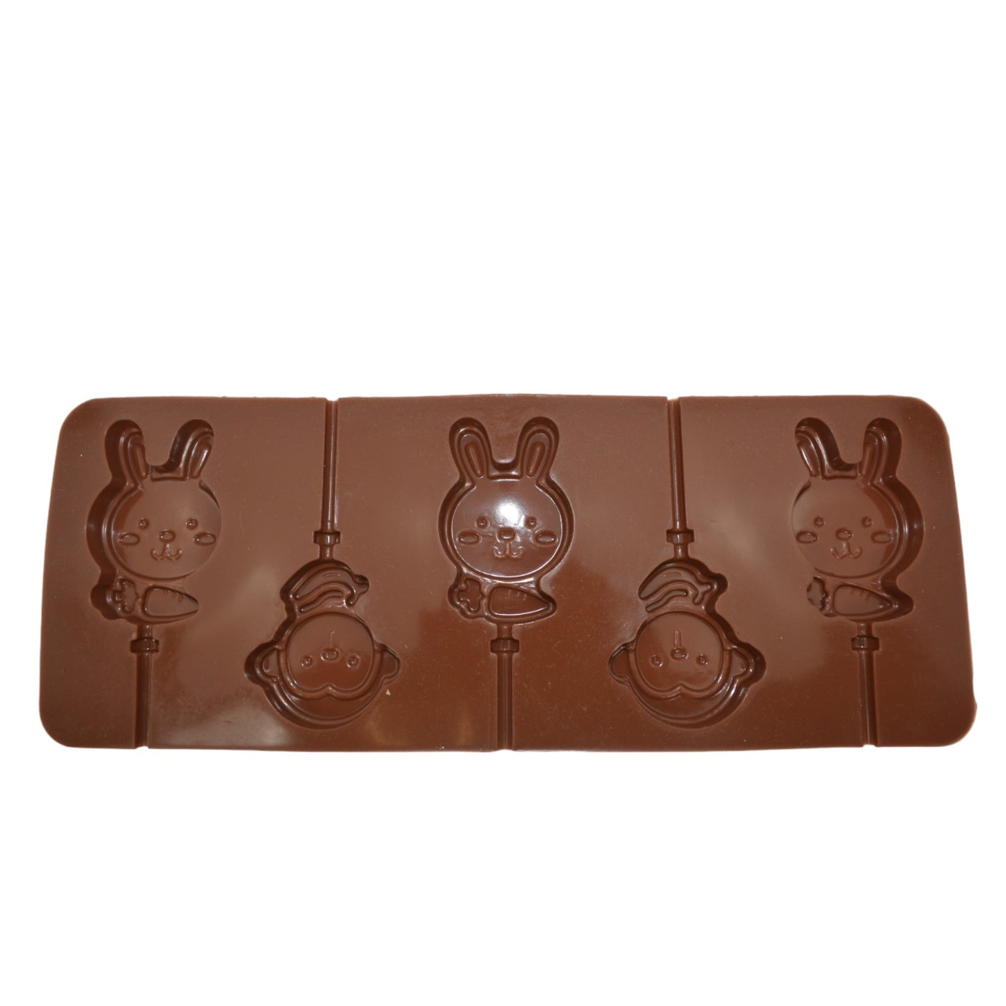 Bunny and Monkey Lollipop Silicone Tray