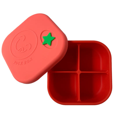 Pick Plates Silicone Snack Pick Box - Assorted Colours