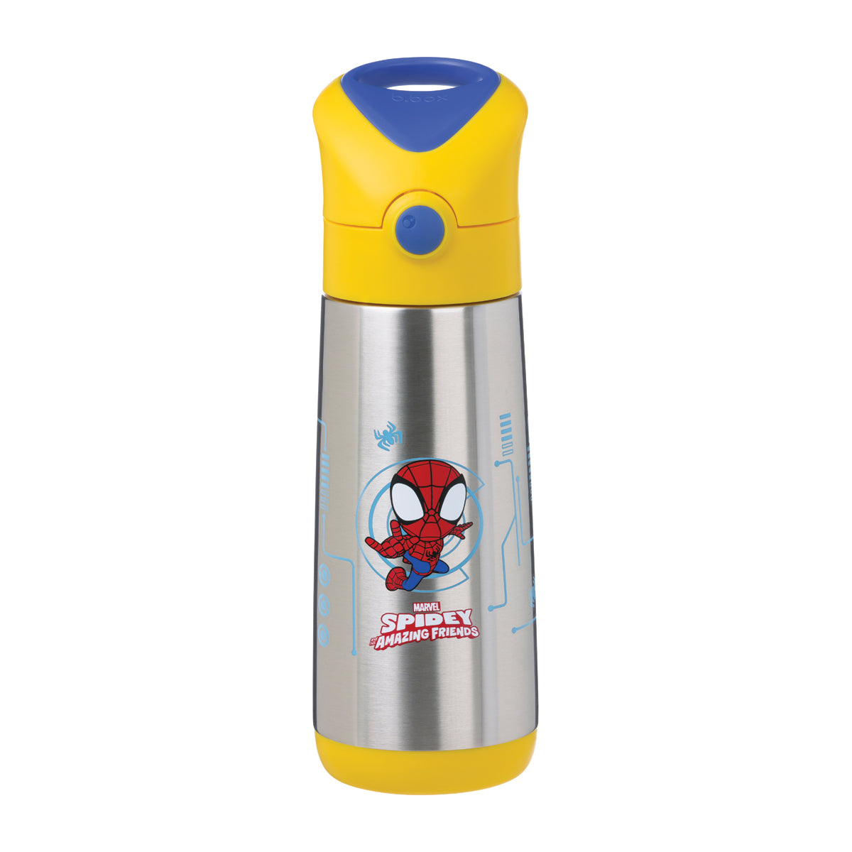 b.box x Spidey 500ml Licensed Insulated Drink Bottle