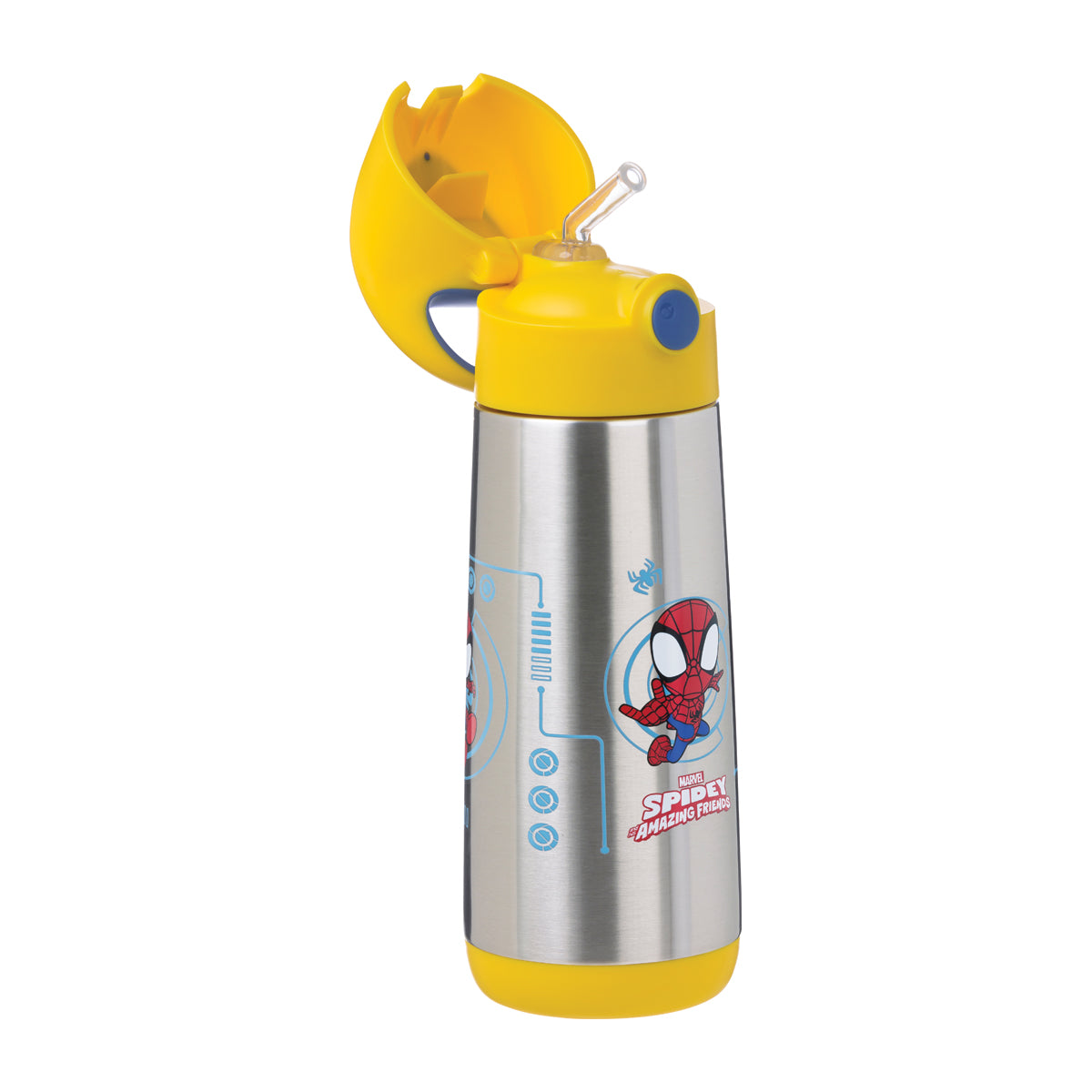 b.box x Spidey 500ml Licensed Insulated Drink Bottle