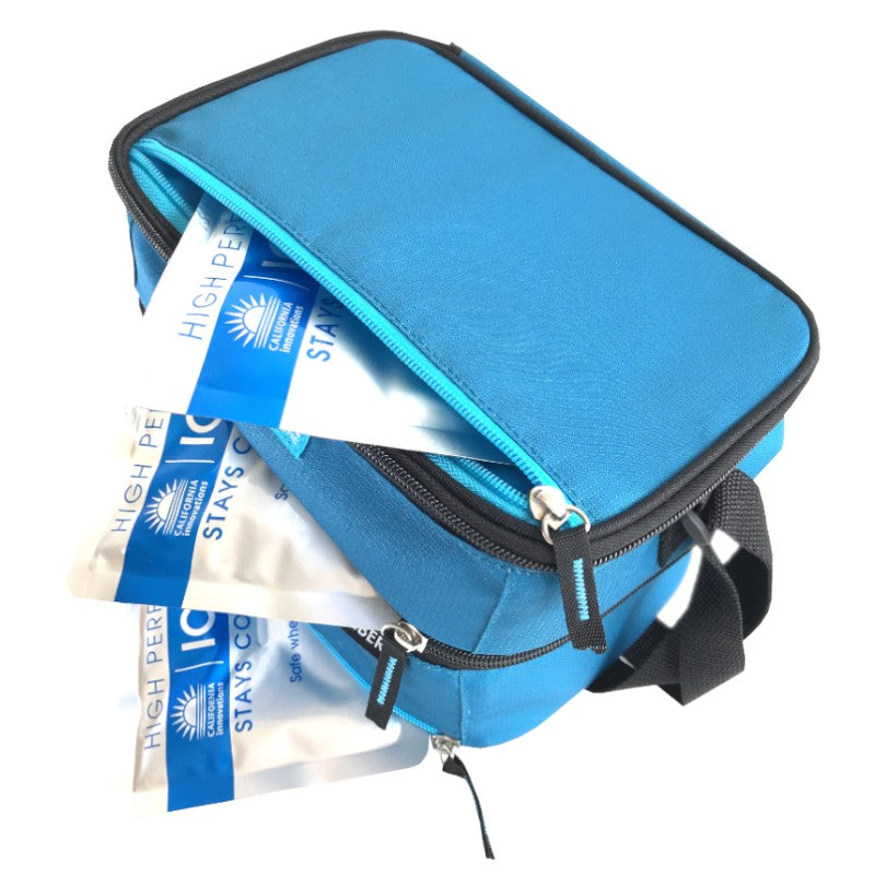 Arctic Zone Dual Compartment Lunch Bag - Sapphire Blue