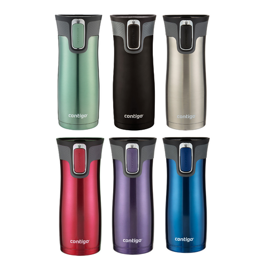 Contigo Westloop Autoseal 473ml Stainless Steel Insulated Mug - Assorted Colours