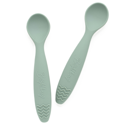 Brightberry Silicone Spoons with Teether - Assorted Colours