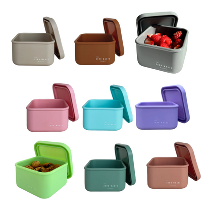 The Zero Waste People Silicone Snack Container - Assorted Colours