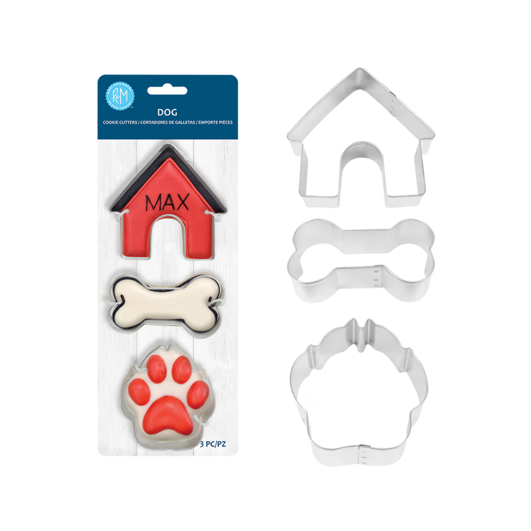 R&M Stainless Steel Cookie Cutter Set - Dog