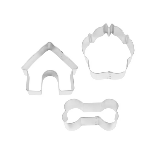 R&M Stainless Steel Cookie Cutter Set - Dog