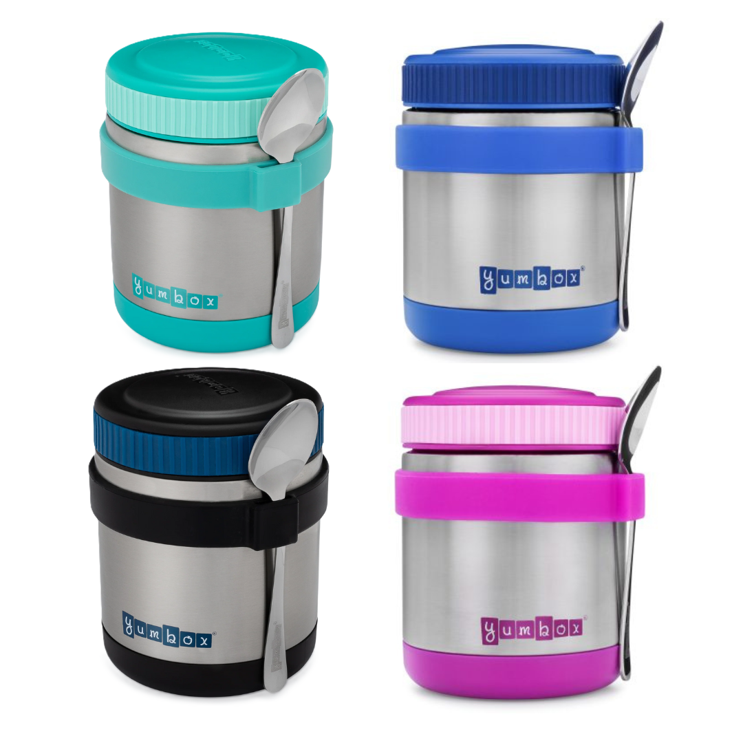 Yumbox Zuppa Insulated Food Jar with Spoon - Assorted Colours