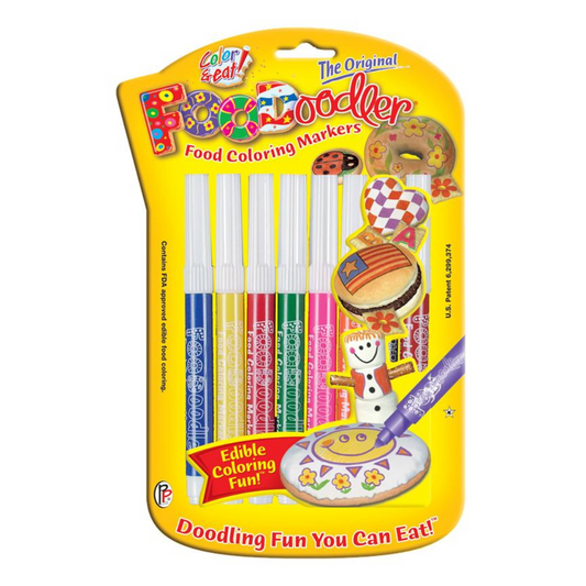 FooDoodler Food Colouring Markers - 8 Pack