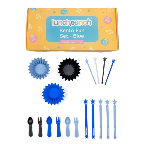 Lunch Punch Bento Set - Blue