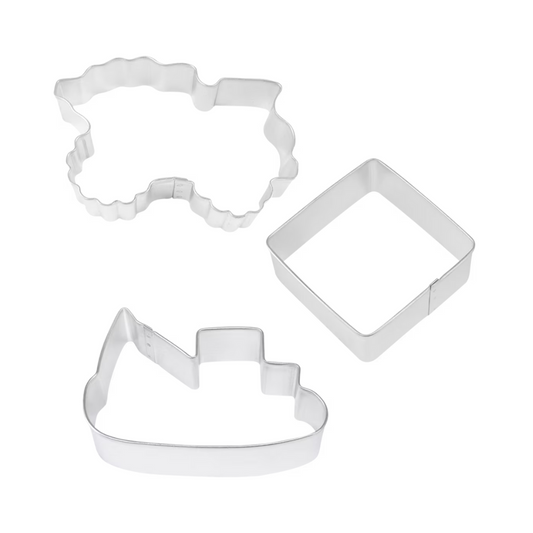 R&M Stainless Steel Cookie Cutter Set - Construction