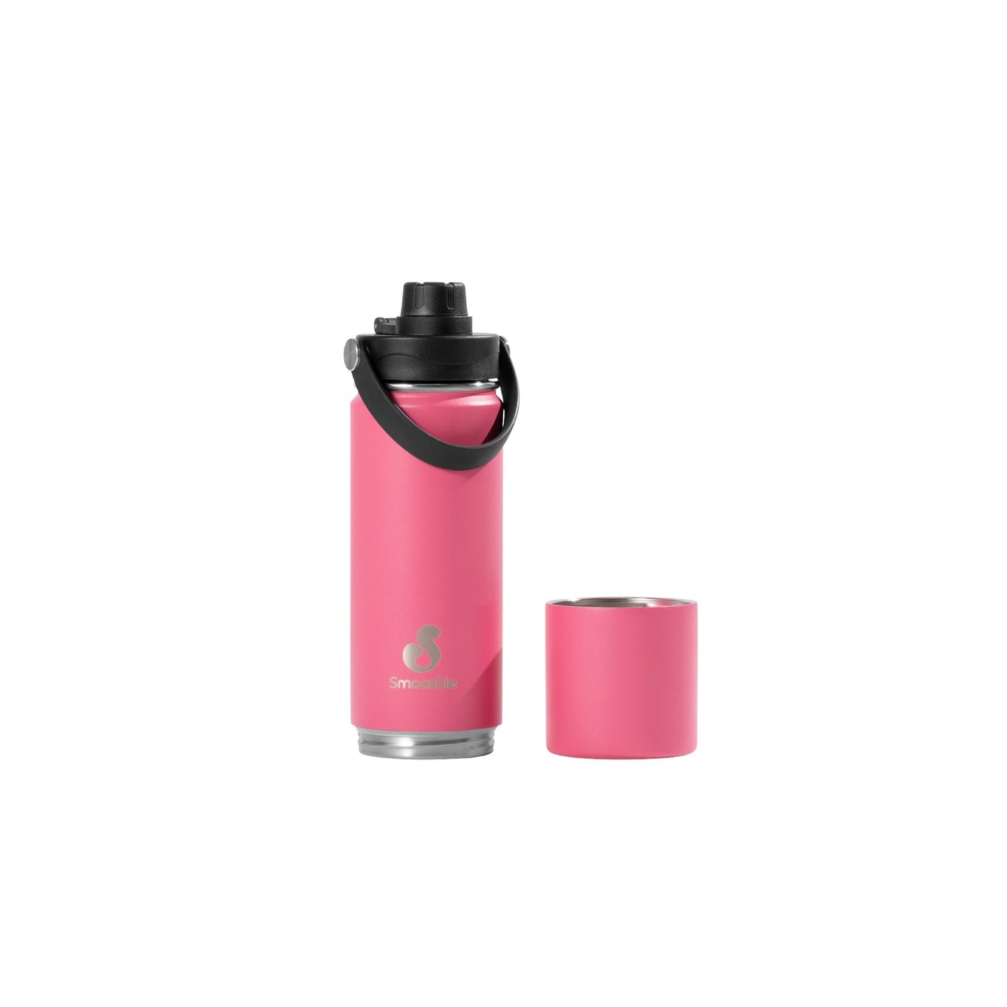 Smooshie 500ml Insulated Drink Bottle & Snack Cup - Watermelon