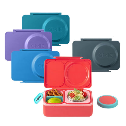 Omie Box UP Hot & Cold Bento Box - Assorted Colours