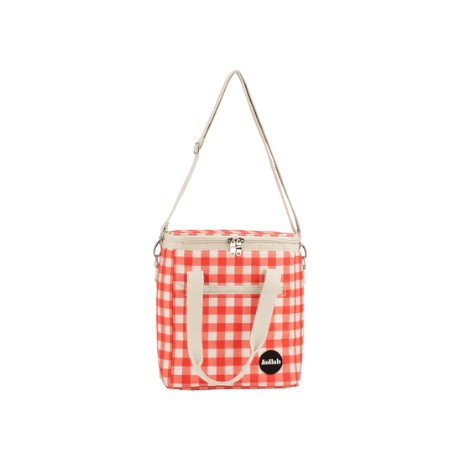 Kollab Mini Insulated Cooler Bag - Red Check *PREORDER*