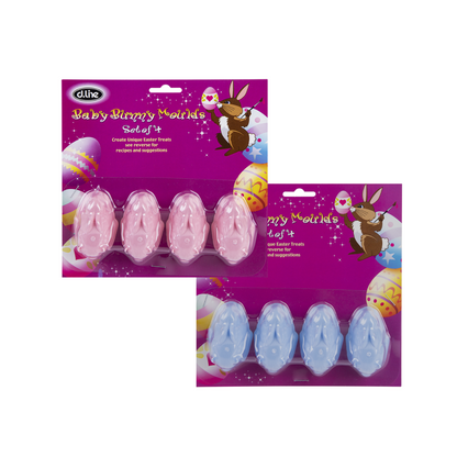 d.line Marshmallow Bunny Mould (4 Pack) - Baby