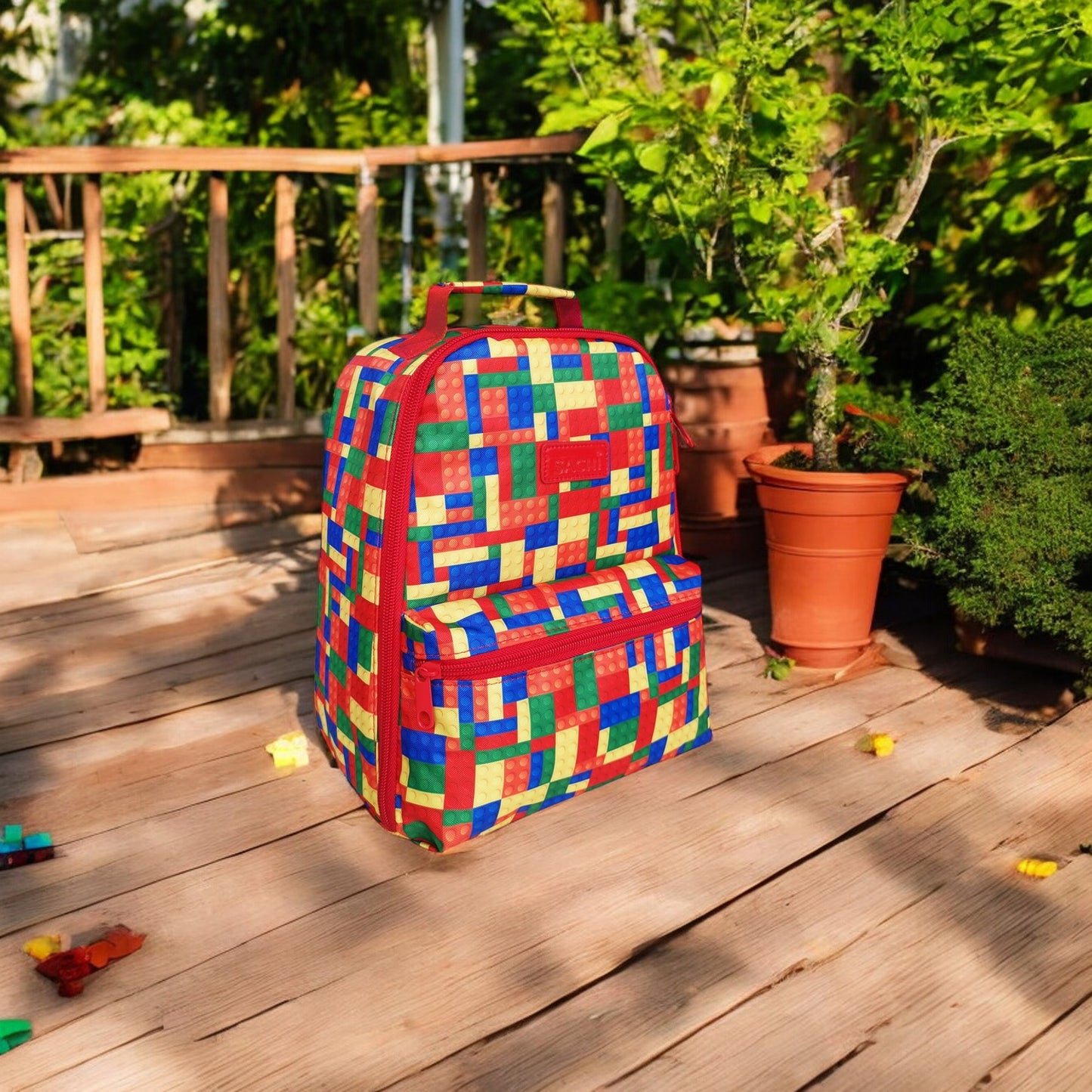 *Discontinued* Sachi Insulated Backpack - Bricks