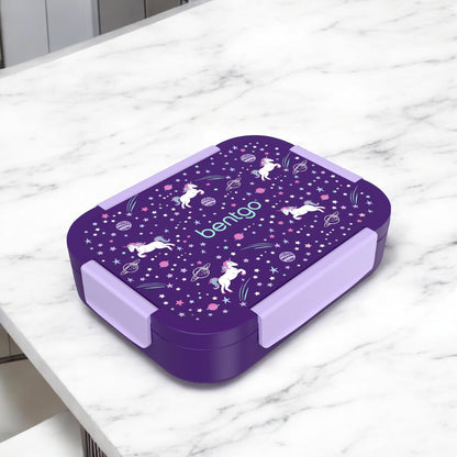 Bentgo Kids Snap & Go Lunch Box - Unicorns