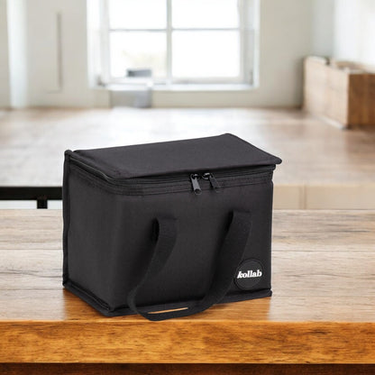 Kollab Insulated Lunch Box Bag - Black Black *PREORDER*