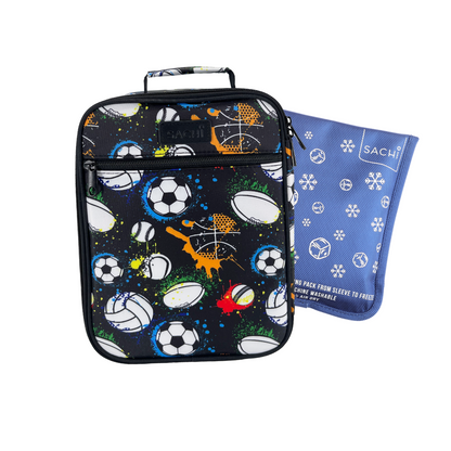 Sachi Insulated Lunch Tote & Ice Pack Bundle - Sports