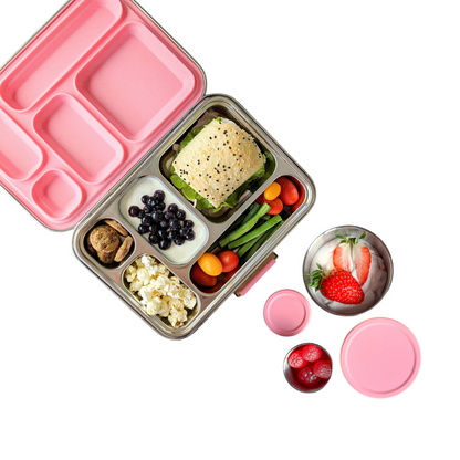 Ecococoon Bento 5 & Snack Pots Bundle - Mint