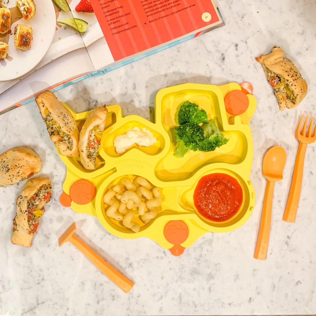 Constructive Eating Baby Training Set - Yellow