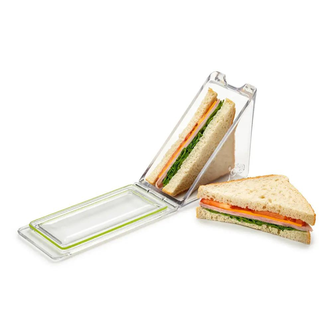 Joie Clear Lunch Triangle Sandwich Container - Assorted Colours