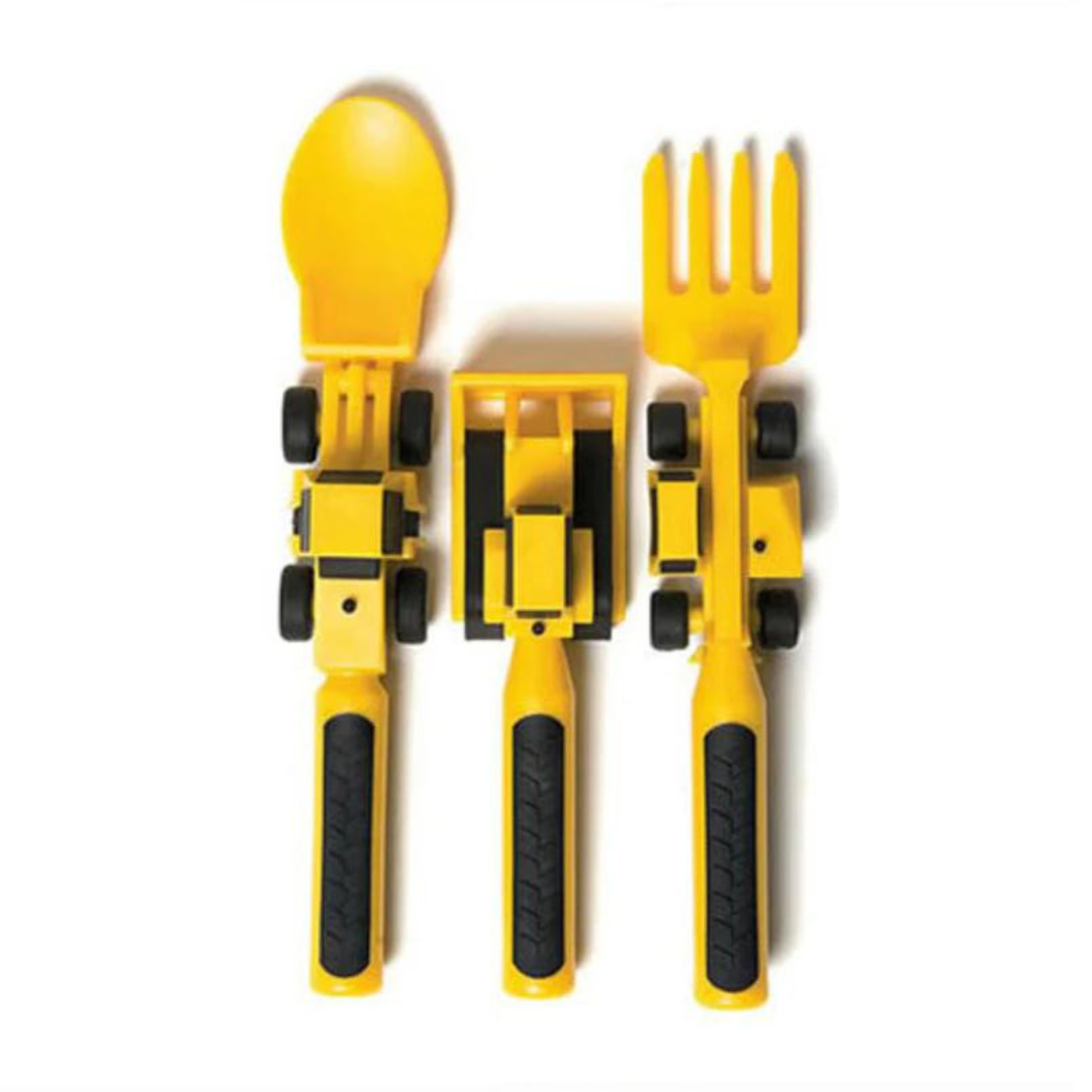 Constructive Eating Cutlery - Construction