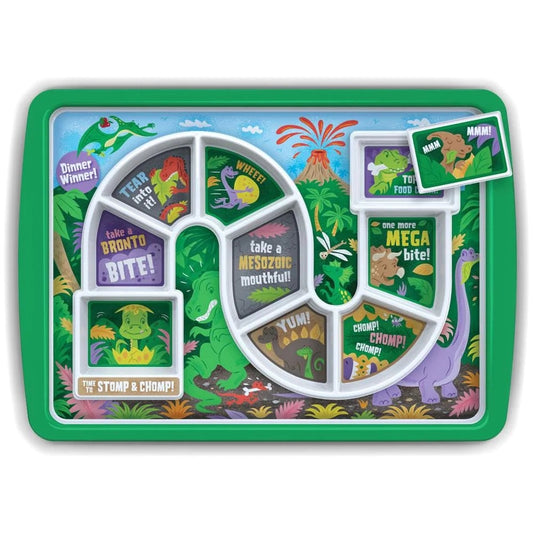 Fred Dinner Winner Kids Dinner Tray - Dino Time