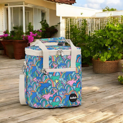 Kollab Mini Insulated Cooler Bag - Dolphin Dreams *PREORDER*