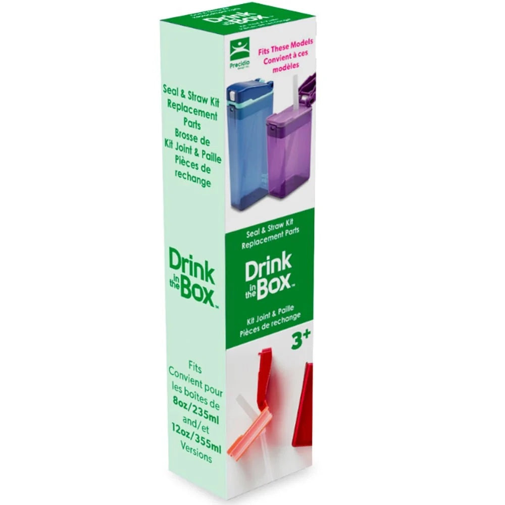 Drink In The Box Replacement Kits- Seal and Straw Kits 2020