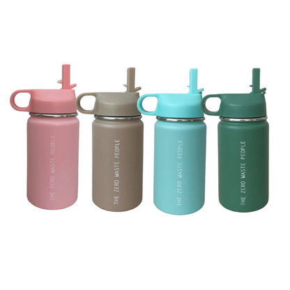 The Zero Waste People Stainless Steel Drink Bottle - 4 Colours Available