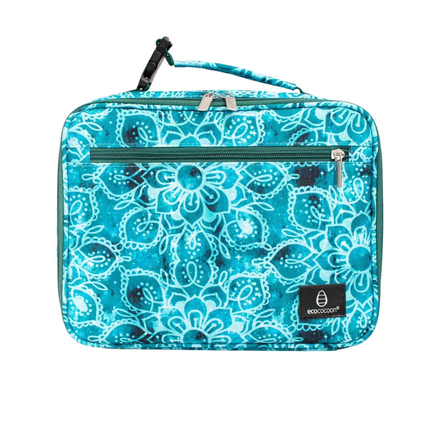 Ecococoon Insulated Lunch Bag - Green Mandala