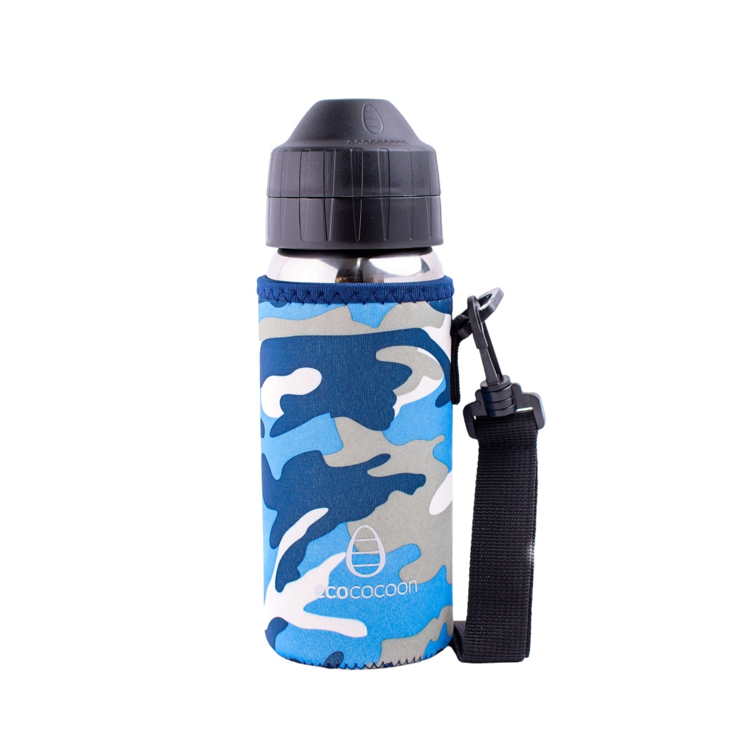 Ecococoon Medium Bottle Cuddler - Blue Camo