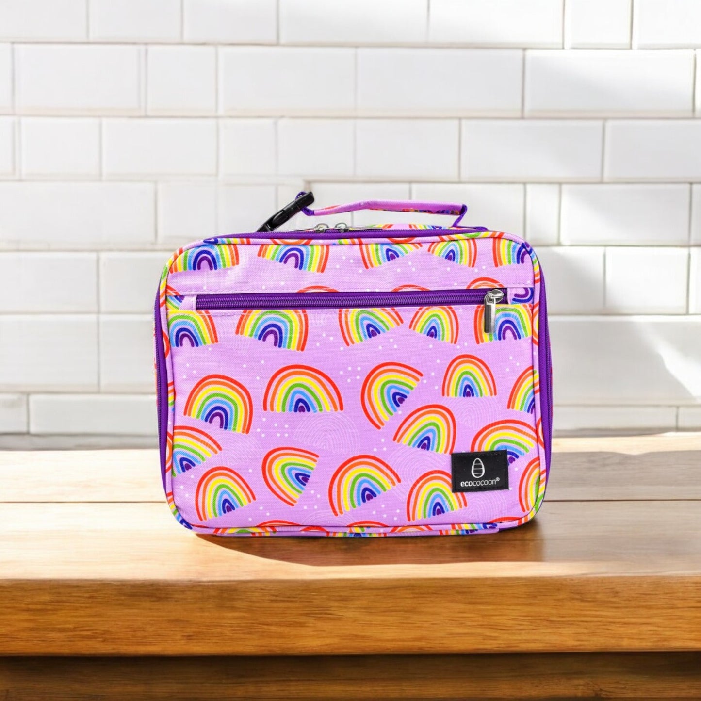 Ecococoon Insulated Lunch Bag - Rainbows