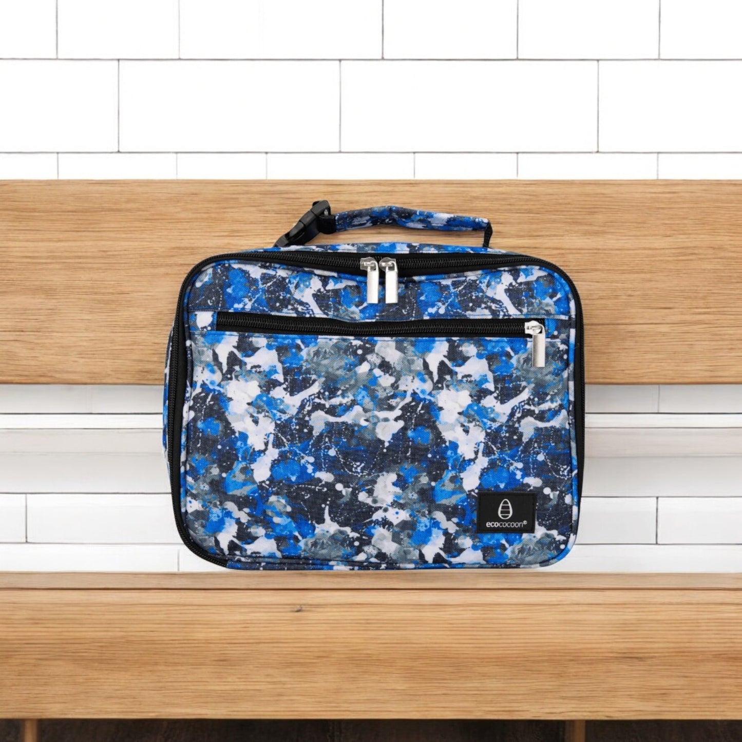 Ecococoon Insulated Lunch Bag - Blue Paint