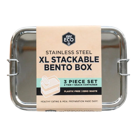 Ever Eco Stainless Steel Stackable XL Bento Box