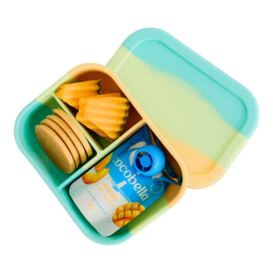 The Zero Waste People Silicone Bento 3 Container - Assorted Colours