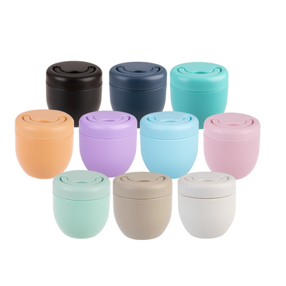 Oasis 470ml Stainless Steel Insulated Food Pod - Assorted Colours